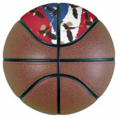 Eagle Bird USA Patriotic American Flag Basketbal (Rechts)
