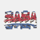 Eagle Bird USA Patriotic American Flag Bedankdoosjes (Uitgevouwen)