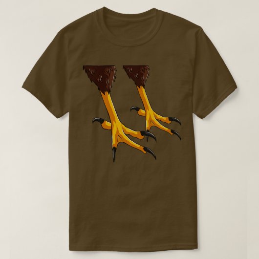 Eagle Birds of Prey Claws Talons Natuur T-shirt (Design voorkant)
