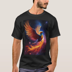 Eagle Blaze: Fiery Design T-shirt" T-shirt