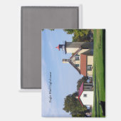 Eagle Bluff Lighthouse 2025 magneet (Voorkant / Achterkant)