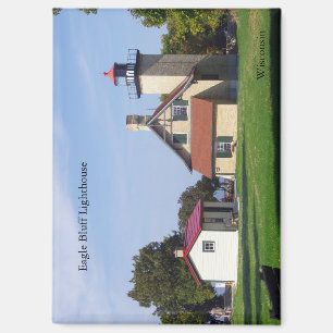 Eagle Bluff Lighthouse 2025 magneet