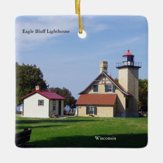 Eagle Bluff Lighthouse 2025 ornament (Voorkant)