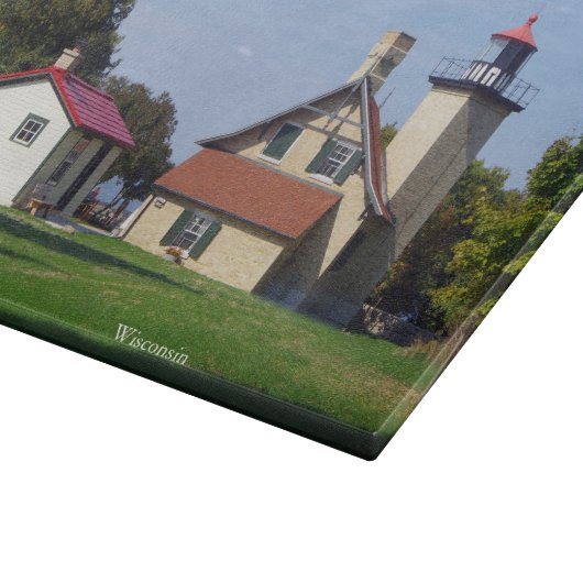 Eagle Bluff Lighthouse 2025 snijplank (Hoek)