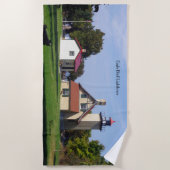 Eagle Bluff Lighthouse badhanddoek (Voorkant)