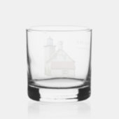 Eagle Bluff Lighthouse glas (Achterkant)