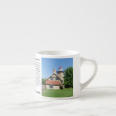 Eagle Bluff Lighthouse history espresso mok (Rechts)