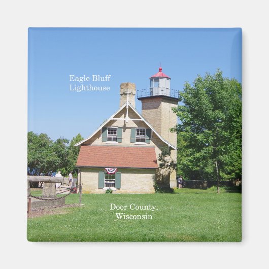 Eagle Bluff Lighthouse magnet (Voorkant)