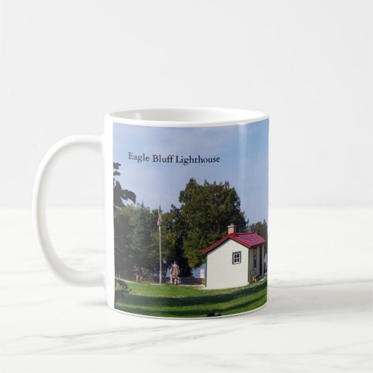 Eagle Bluff Lighthouse mug Koffiemok (Links)