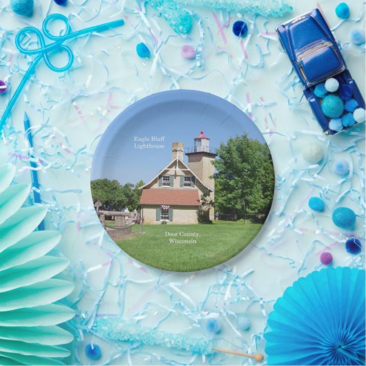 Eagle Bluff Lighthouse paper bord (Feest)