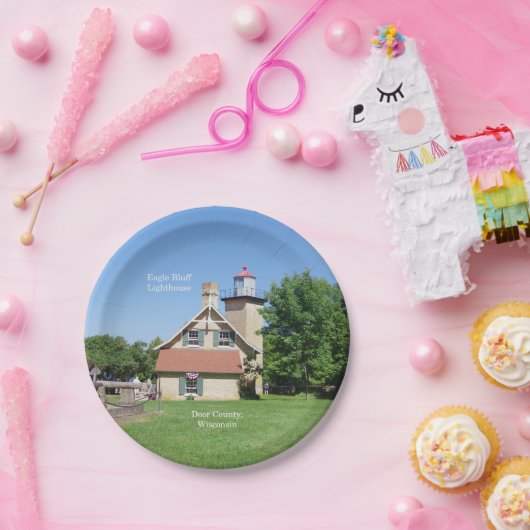 Eagle Bluff Lighthouse paper bord (Feest)