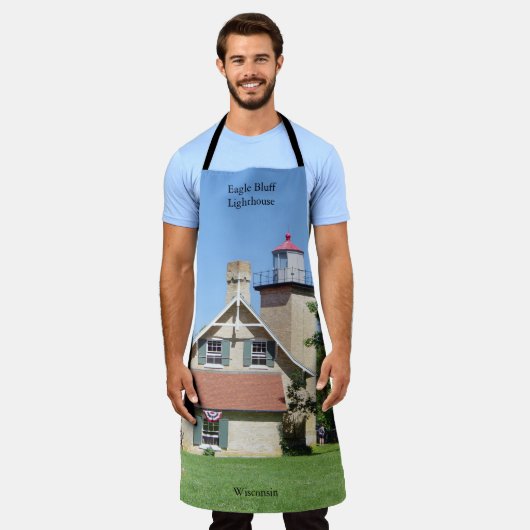 Eagle Bluff Lighthouse schort (Gedragen)