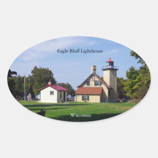 Eagle Bluff Lighthouse sticker (Voorkant)
