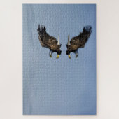 Eagle boven water legpuzzel (Verticaal)
