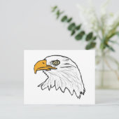 Eagle Briefkaart (Staand voorkant)