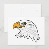 Eagle Briefkaart (Voorkant / Achterkant)