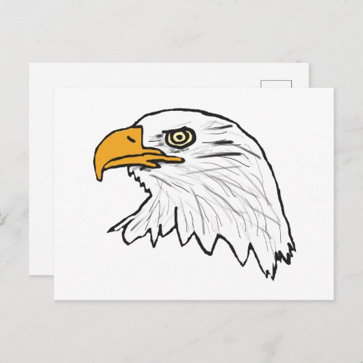 Eagle Briefkaart (Voorkant / Achterkant)