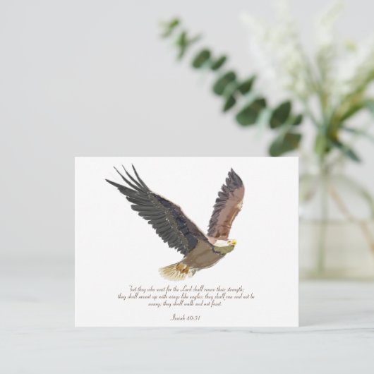 Eagle Briefkaart (Staand voorkant)