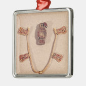 Eagle broche en ketting metalen ornament (Links)