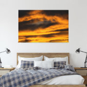 eagle burnout canvas afdruk (Insitu (Slaapkamer))