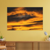 eagle burnout canvas afdruk (Insitu (Woonkamer))