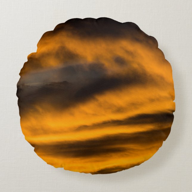 eagle burnout rond kussen (Voorkant)