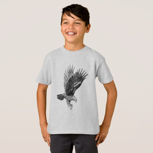 Eagle by Light T-shirt (Voorkant volledig)