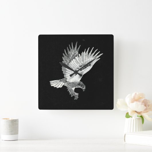 Eagle by Night  Vierkante Klok (Huis)