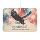 Eagle Calendar 2026 • New Car Scent • 1776–2026 US Luchtverfrisser (Voorkant)