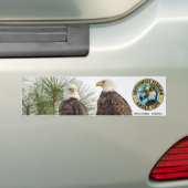 Eagle Cam Bumpersticker (Op auto)