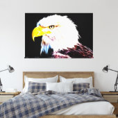 Eagle Canvas Afdruk (Insitu (Slaapkamer))