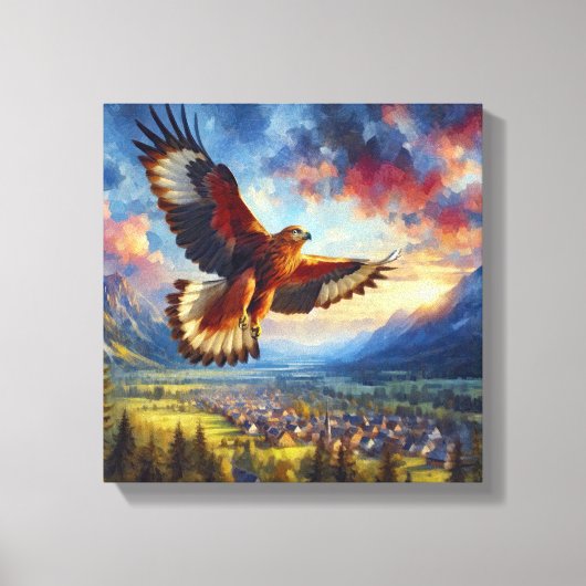 Eagle Canvas Afdruk (Voorkant)