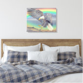 Eagle Canvas Afdruk (Insitu (Slaapkamer))