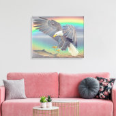 Eagle Canvas Afdruk (Insitu (Woonkamer))