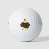 Eagle cartoon golfballen (Voorkant)