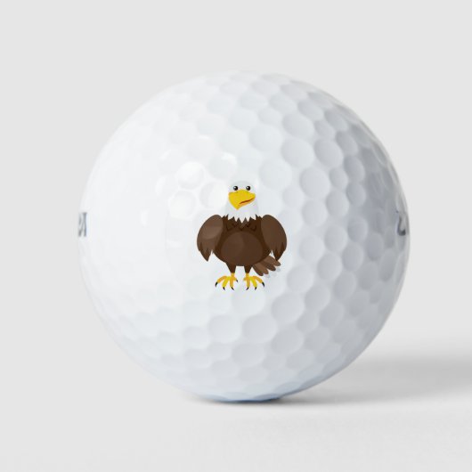 Eagle cartoon golfballen (Voorkant)