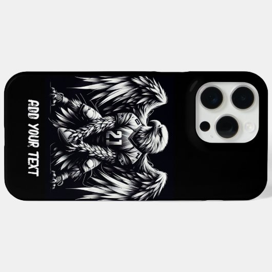 Eagle Case-Mate iPhone Case (Achterkant (horizontaal))