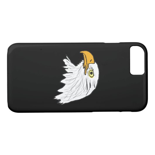 Eagle Case-Mate iPhone Case (Achterkant (Horizontaal))