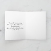 Eagle Christelijk Aanmoediging Sterke Hoop Kaart (Binnen)