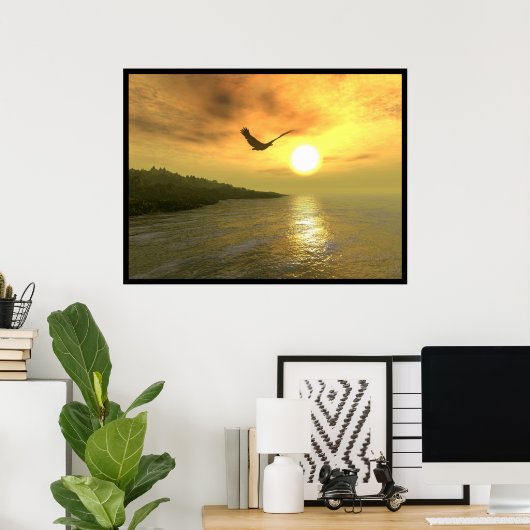 Eagle Coast - Tweede editie Poster (Thuiskantoor)