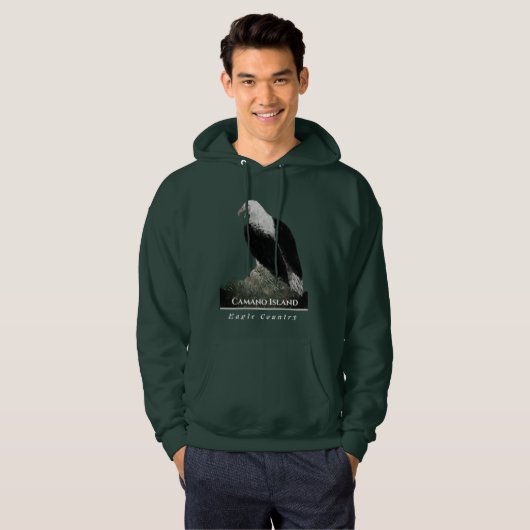 Eagle Country, Personaliseer de tekst van de stad Hoodie (Voorkant volledig)
