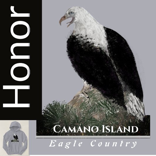 Eagle Country, Personaliseer de tekst van de stad Hoodie