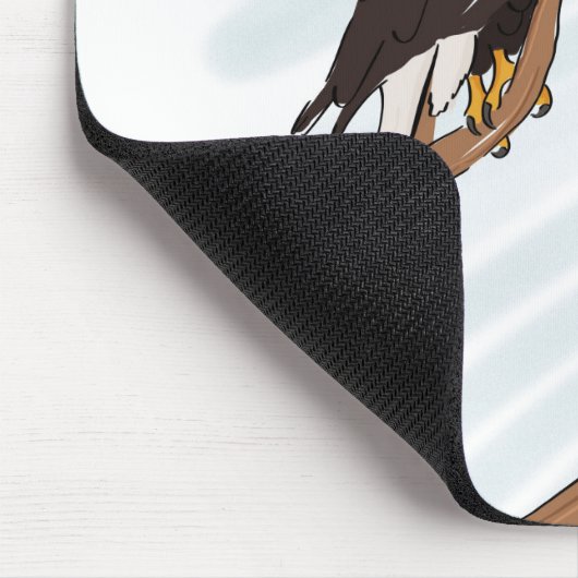 Eagle Couple Artwork Mousepad Muismat (Hoek)