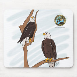 Eagle Couple Artwork Mousepad Muismat