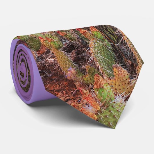 Eagle Crags Utah Sunset Landschap Stropdas (Opgerold)