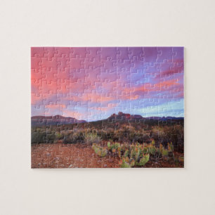 Eagle Crags Zion Cactus Sunset Legpuzzel