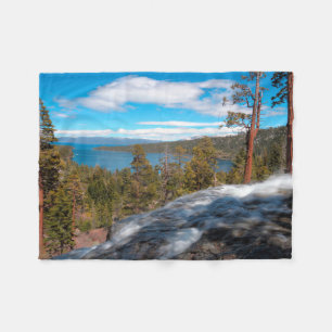 Eagle Creek Falls, South Lake Tahoe Fleece Deken