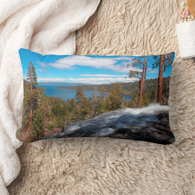 Eagle Creek Falls, South Lake Tahoe Kussen (Deken)