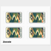 Eagle Creek Oregon Kleuren Rechthoekige Sticker (Vel)