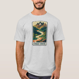 Eagle Creek Oregon Kleuren T-shirt